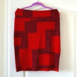 NWOT lularoe Cassie pencil skirt